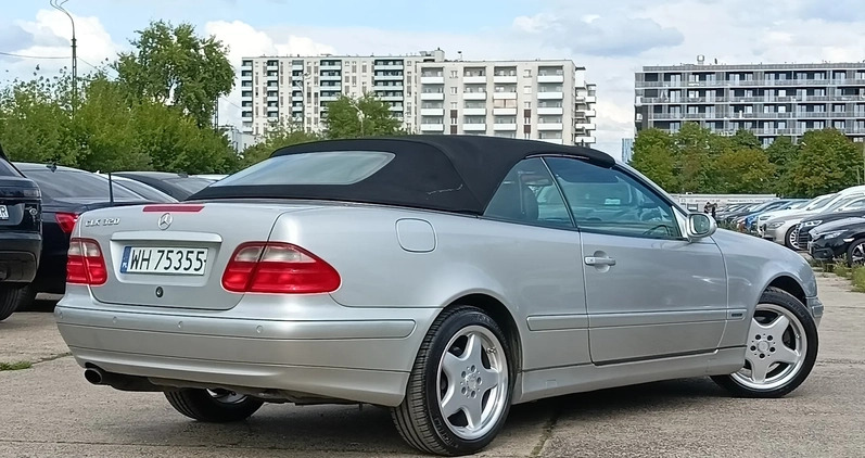 Mercedes-Benz CLK cena 24900 przebieg: 223000, rok produkcji 2000 z Warszawa małe 379